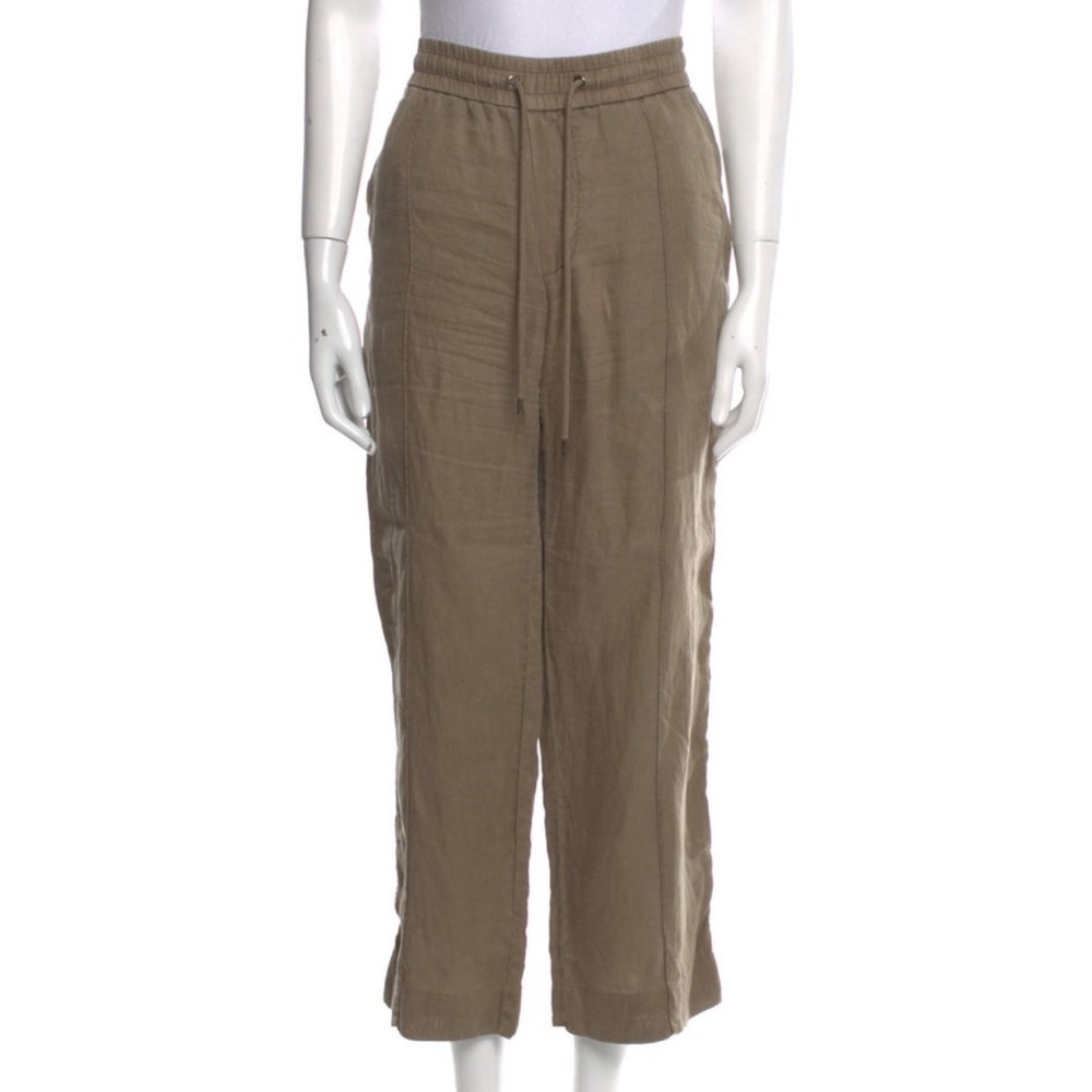James Perse Linen Wide Leg Capris